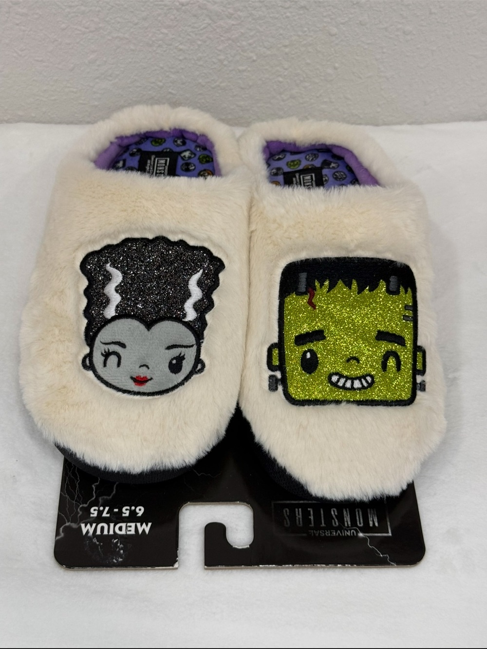 NWT Universal Monsters Frankenstein & Bride Faces